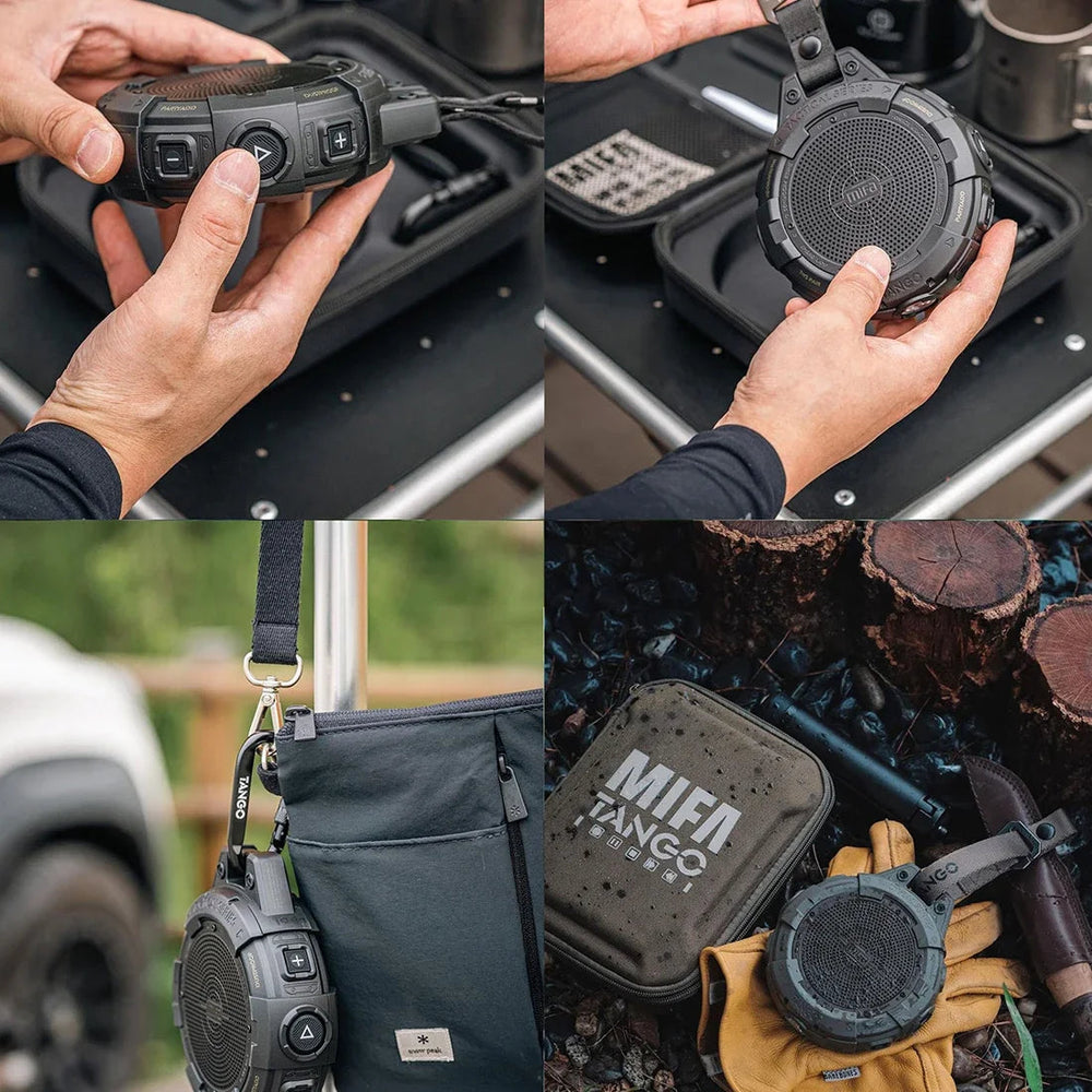 Mifa Tango Bluetooth Speaker with Flashlight - IP67 Outdoor Audio optoeletronics