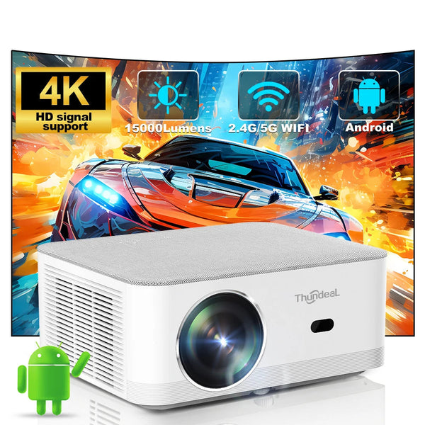 ThundeaL TD92 Pro Projector - 1100 ANSI Android Home Theater