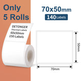DETONGER DP30S Thermal Label Printer - Bluetooth 28-80mm optoeletronics
