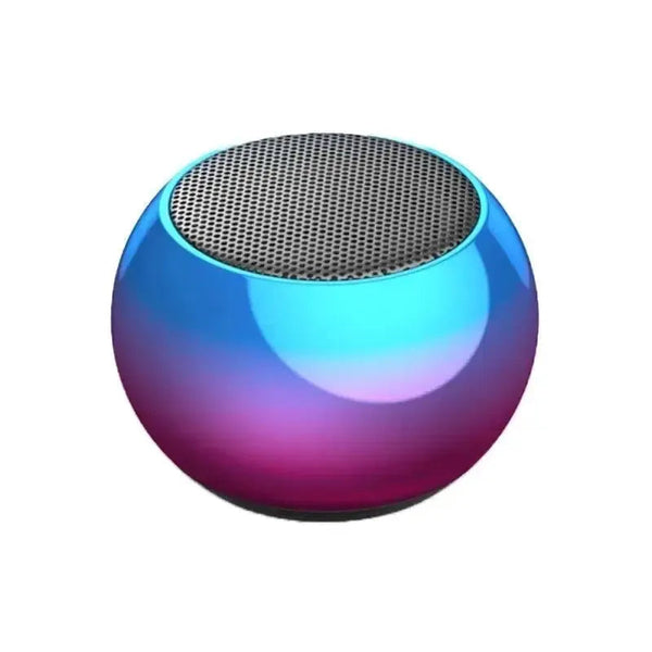 Metal Mini Bluetooth Speaker - Heavy Bass Portable Stereo Audio