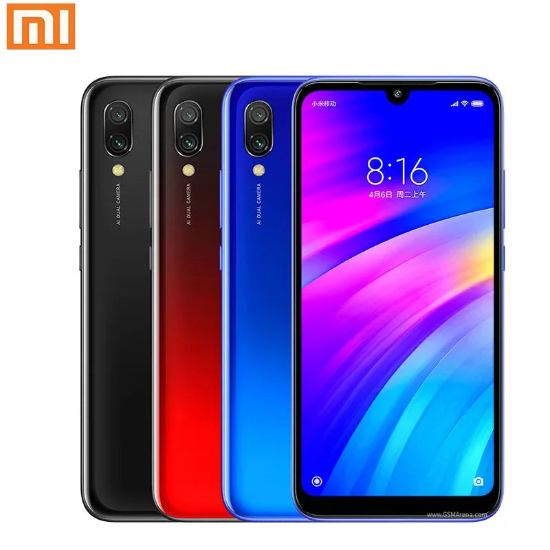 Xiaomi Redmi 7 Smartphone - 4GB RAM 64GB Unlocked Android Phone optoeletronics